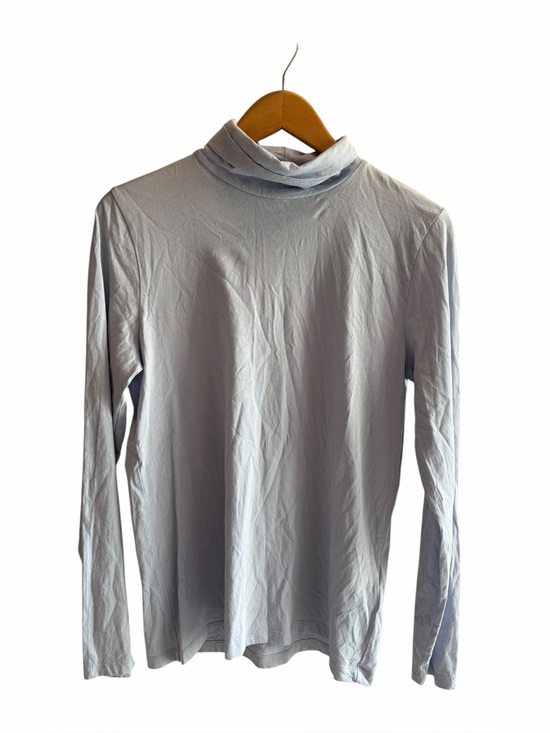 J. Crew Factory Tops - J. Crew Tissue Thin Light Blue Turtleneck